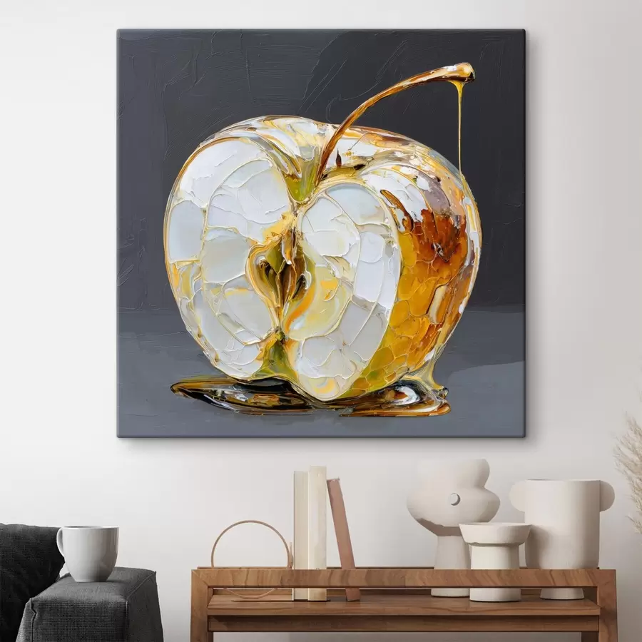  Peintures Pomme sucrée dans un style pictural s45861