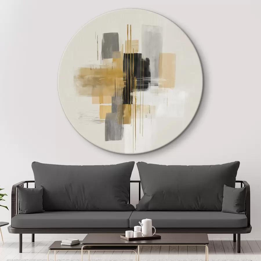  Peintures Verticales de l'espace dans un style abstrait graphique r45850