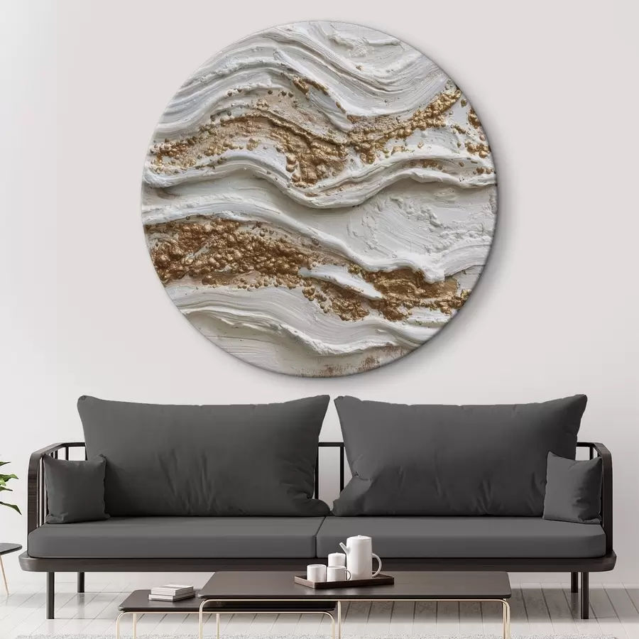  Peintures Vagues de relief dans un style abstrait texturé r45854