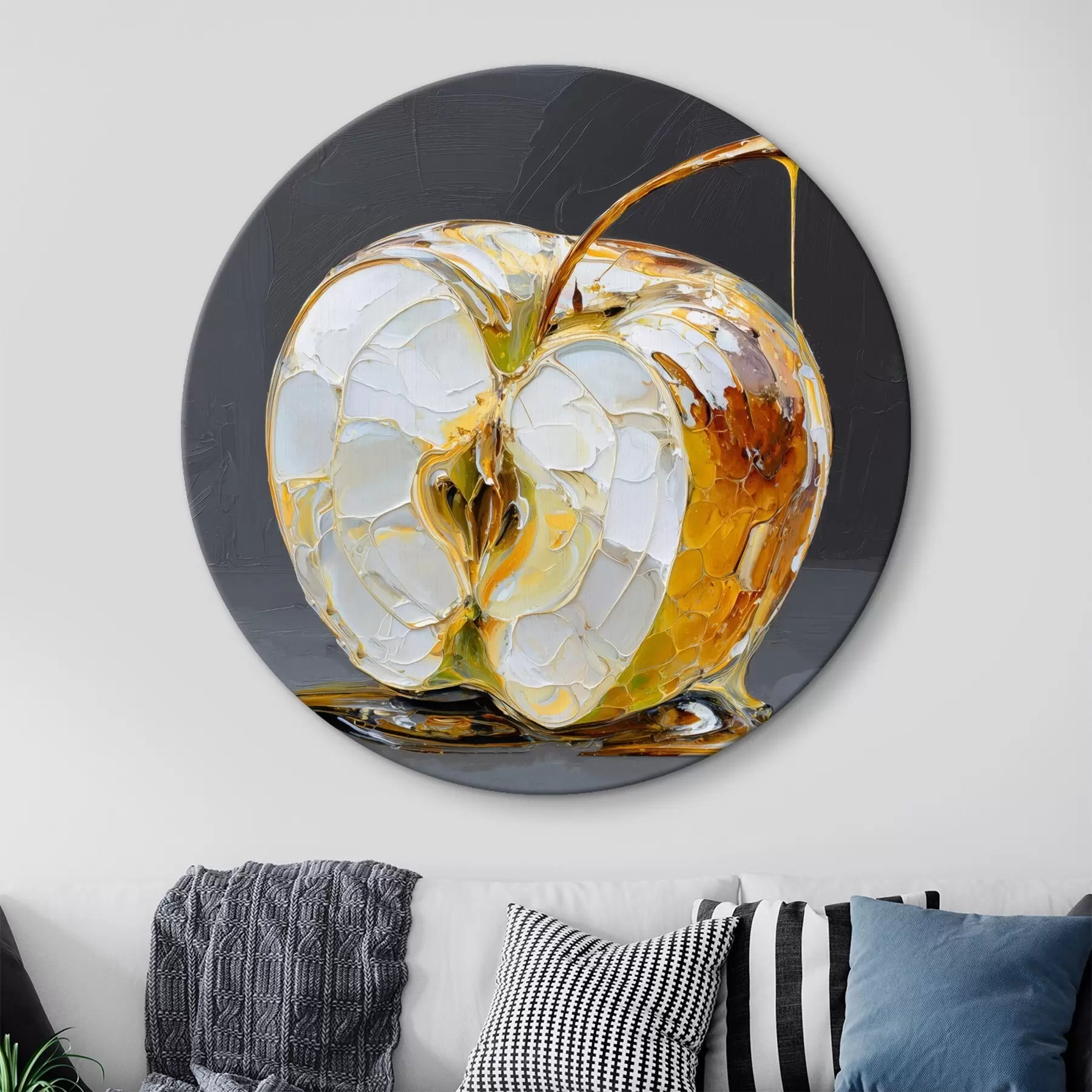  Schilderijen Zoete appel in schilderstijl r45861