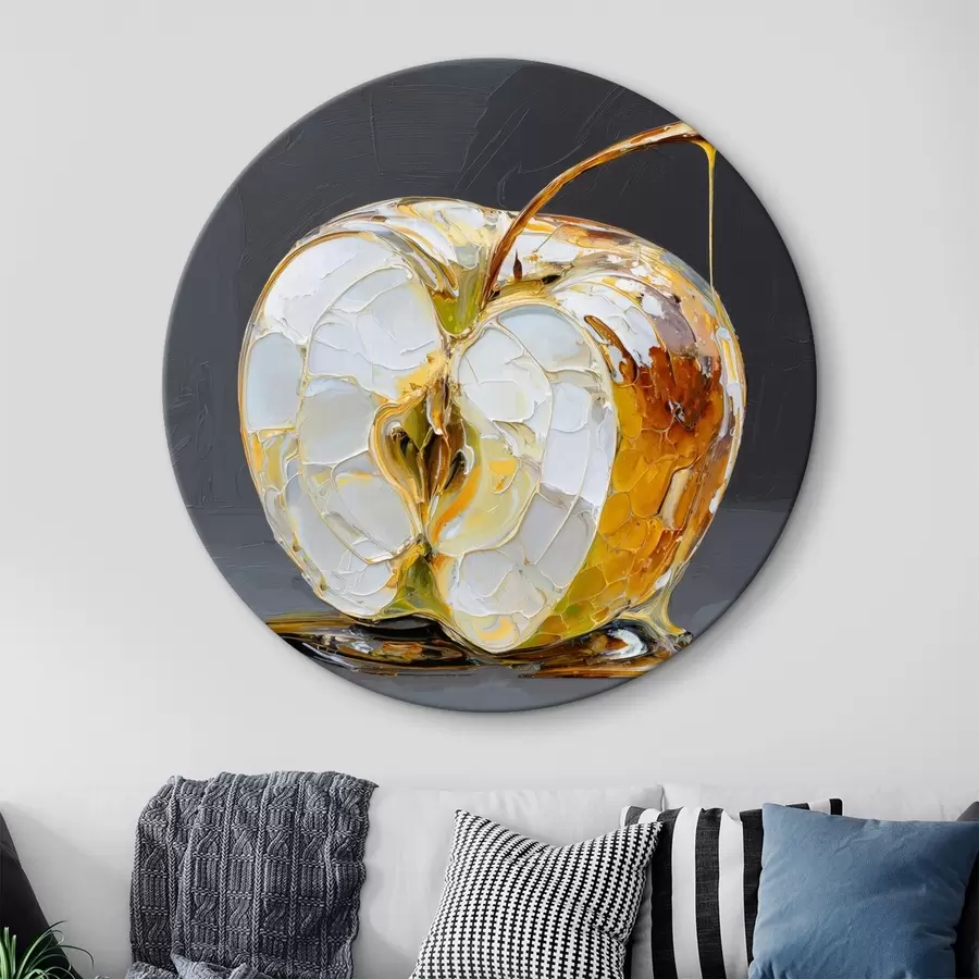  Peintures Pomme sucrée dans un style pictural r45861