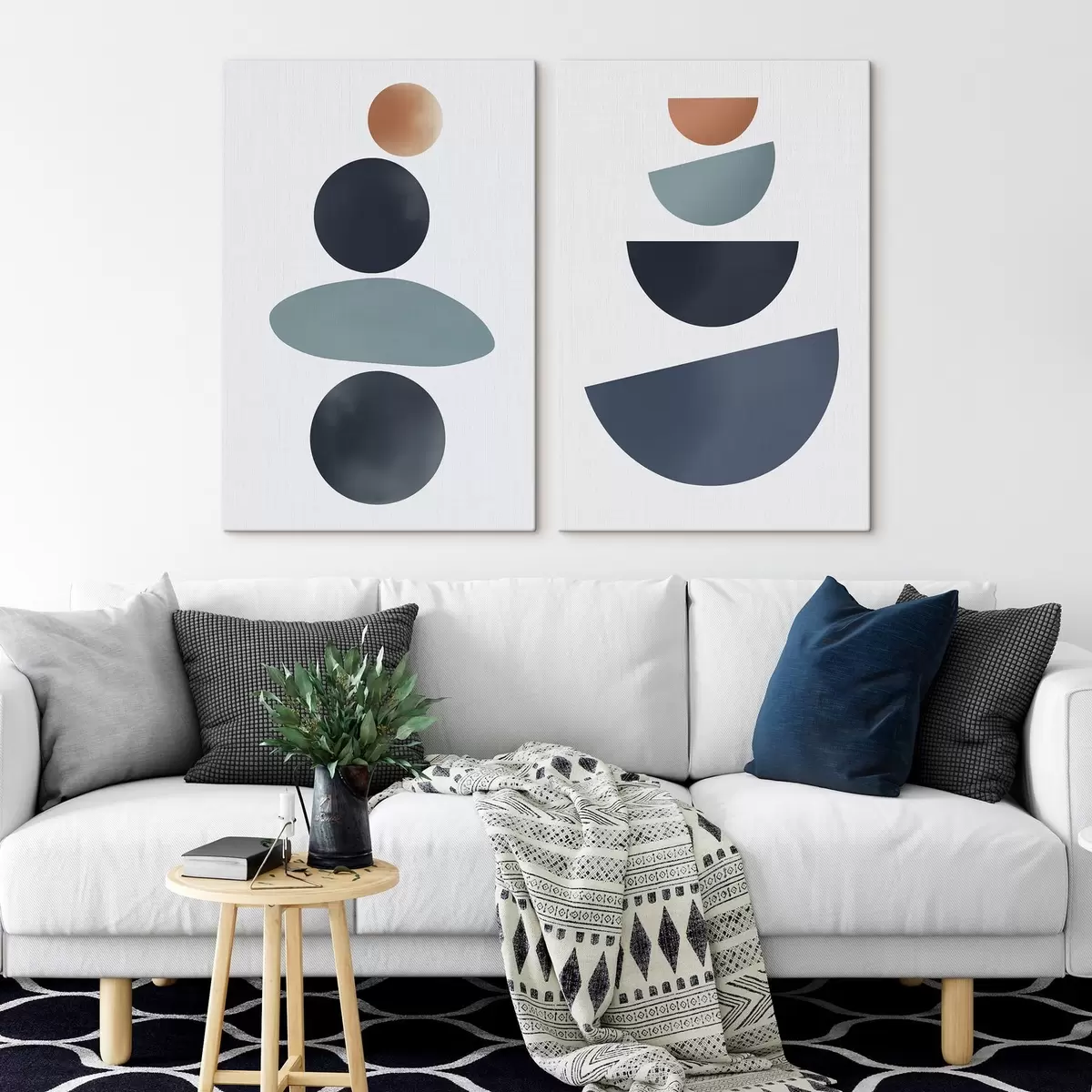  Peintures Composition abstraite m00792