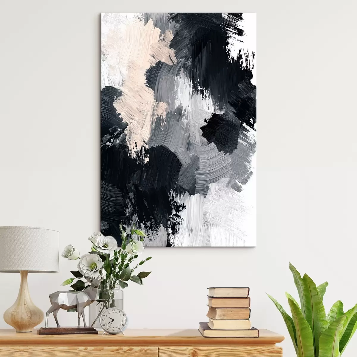  Schilderijen Inktwolken s46028