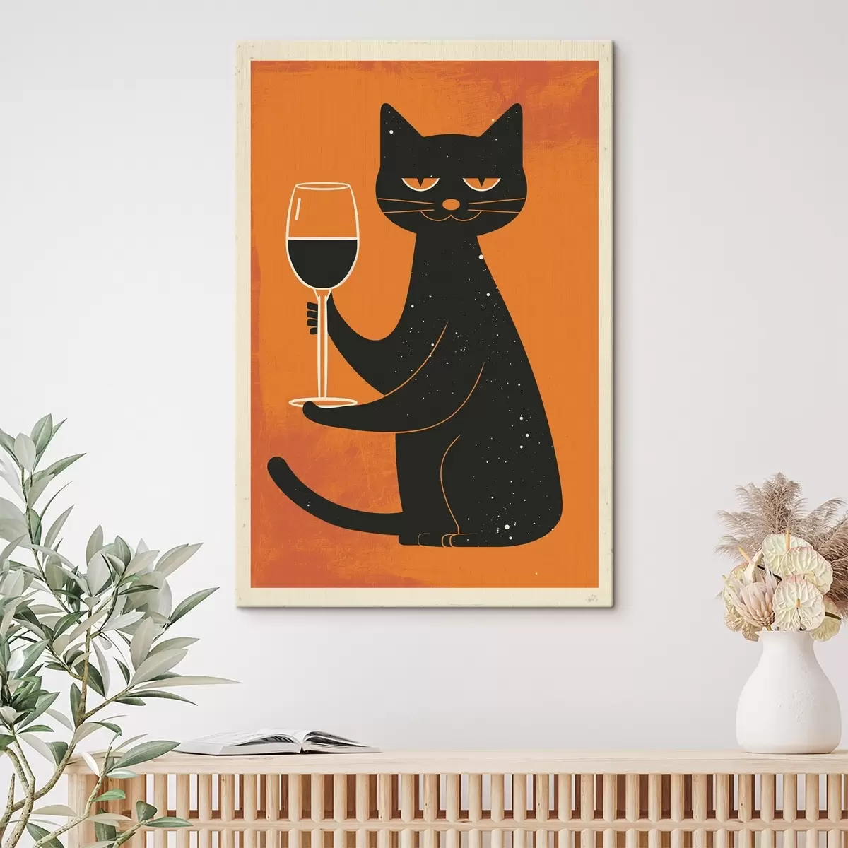  Peintures Vin pour chat s46046