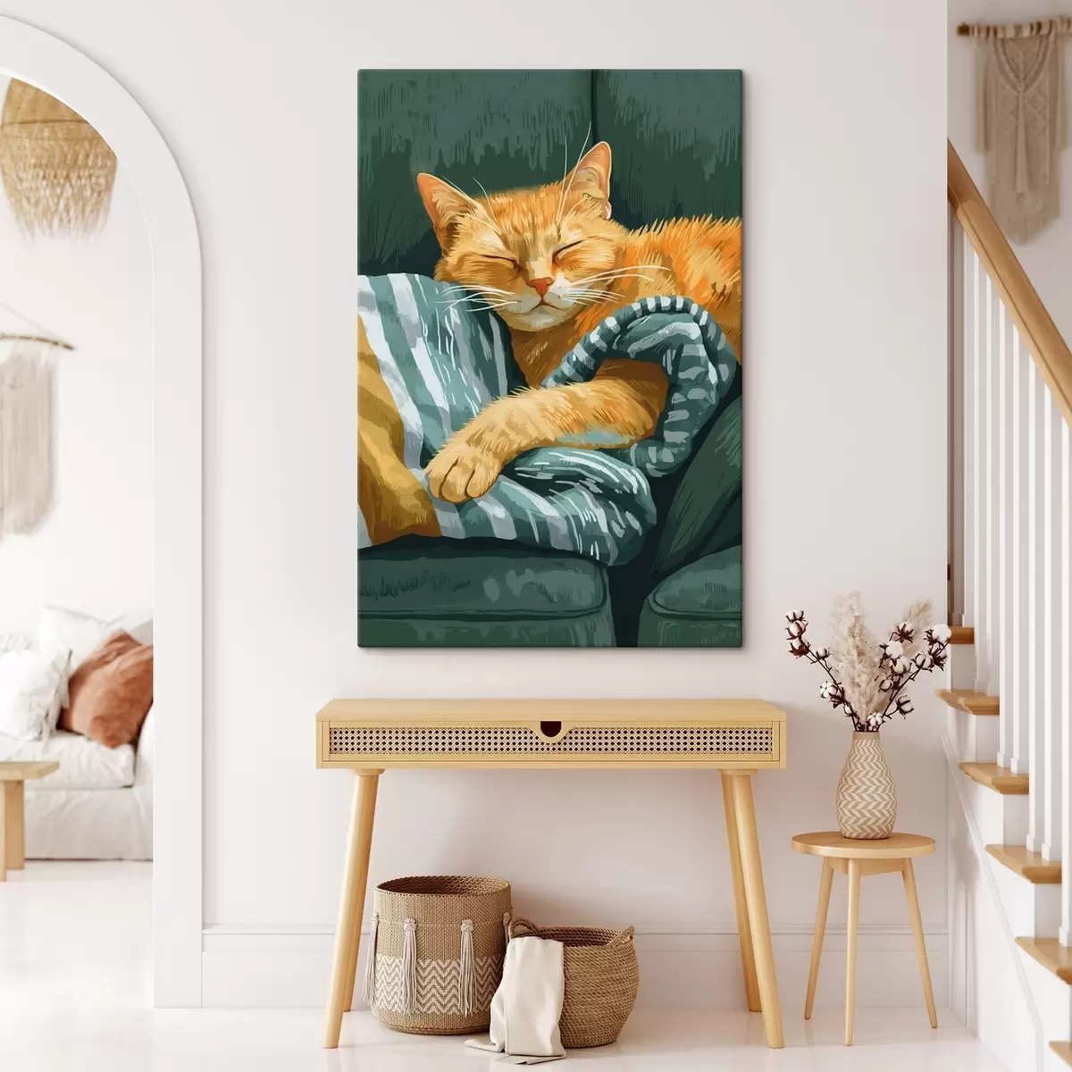  Schilderijen Kat rust s46055