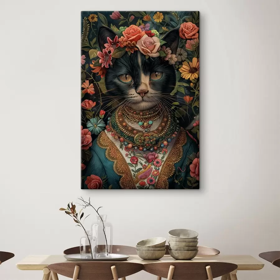  Peintures Portrait de chat s46056