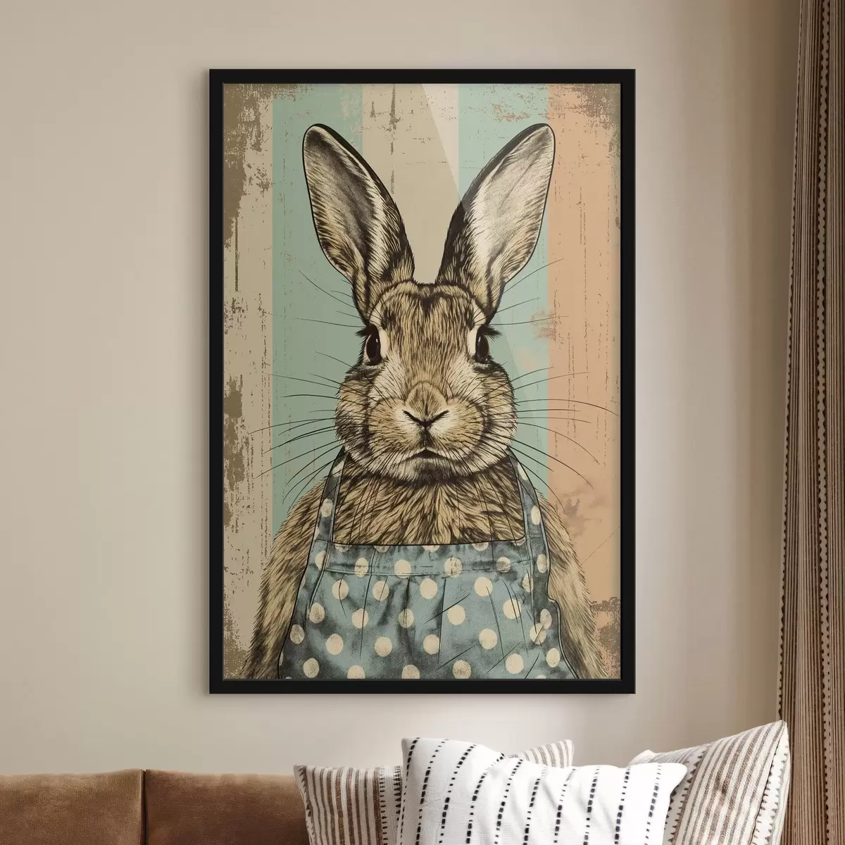 Poster Konijn f46017