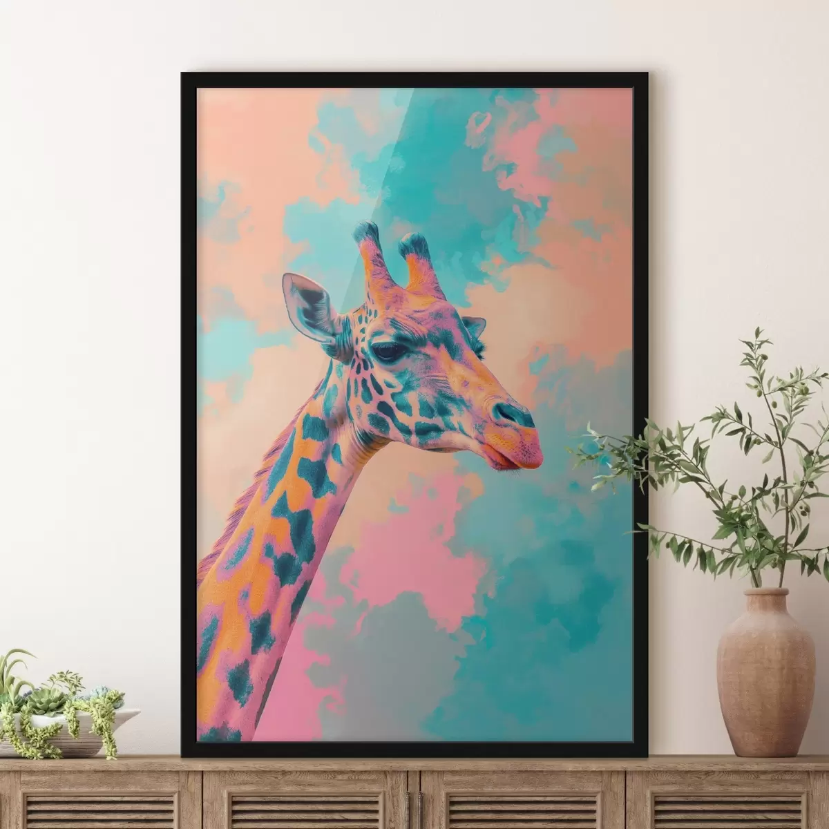 Affiche Girafe f46037