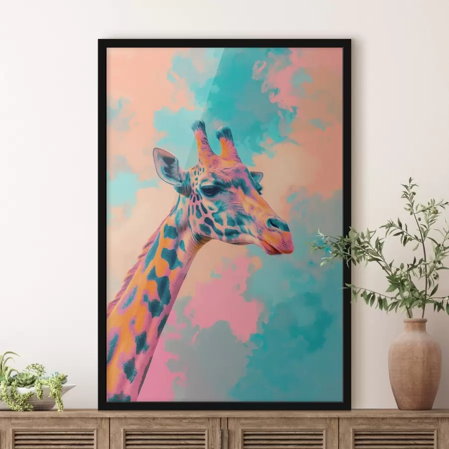 Papier peint photo Girafe f46037