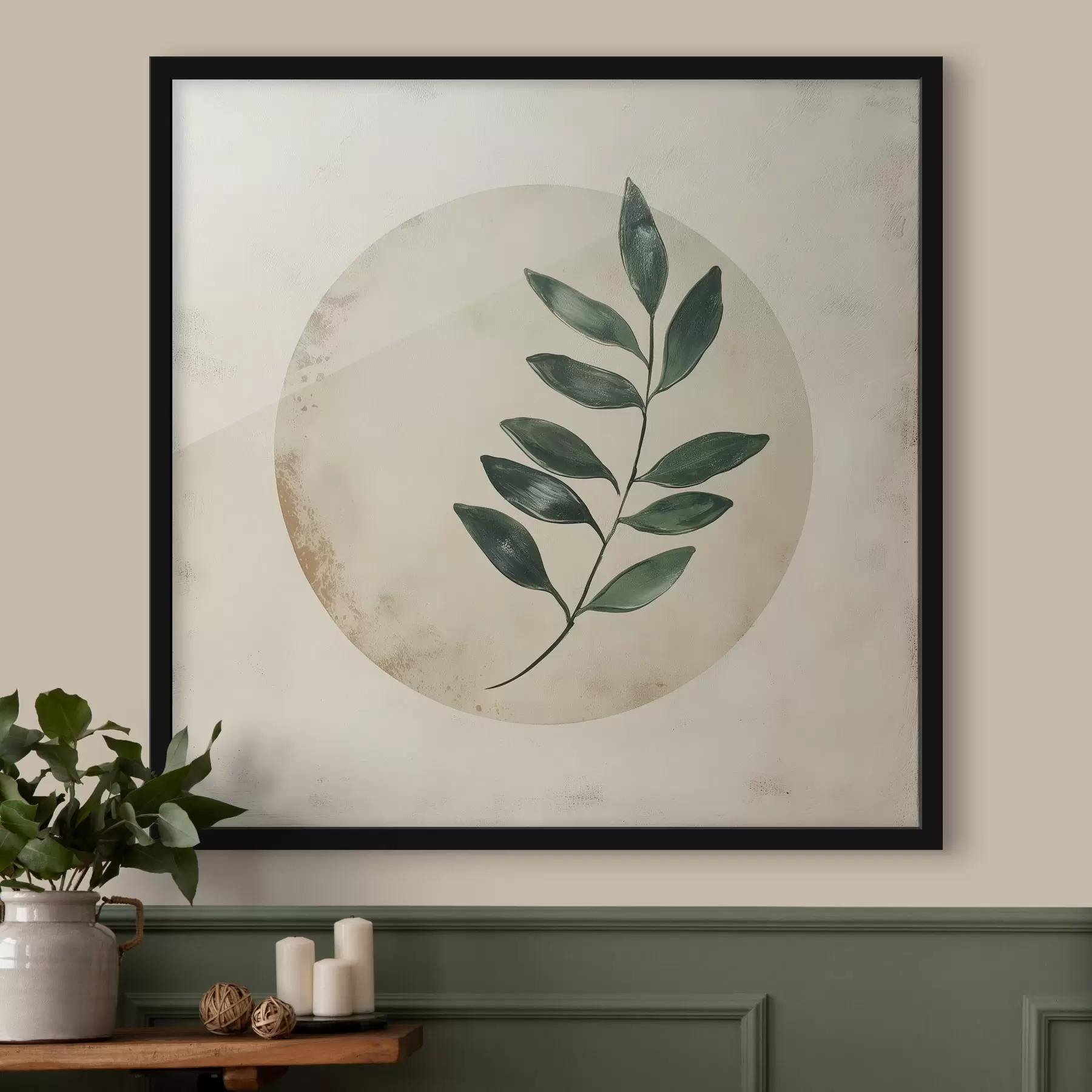 Papier peint photo Cercle botanique f46048