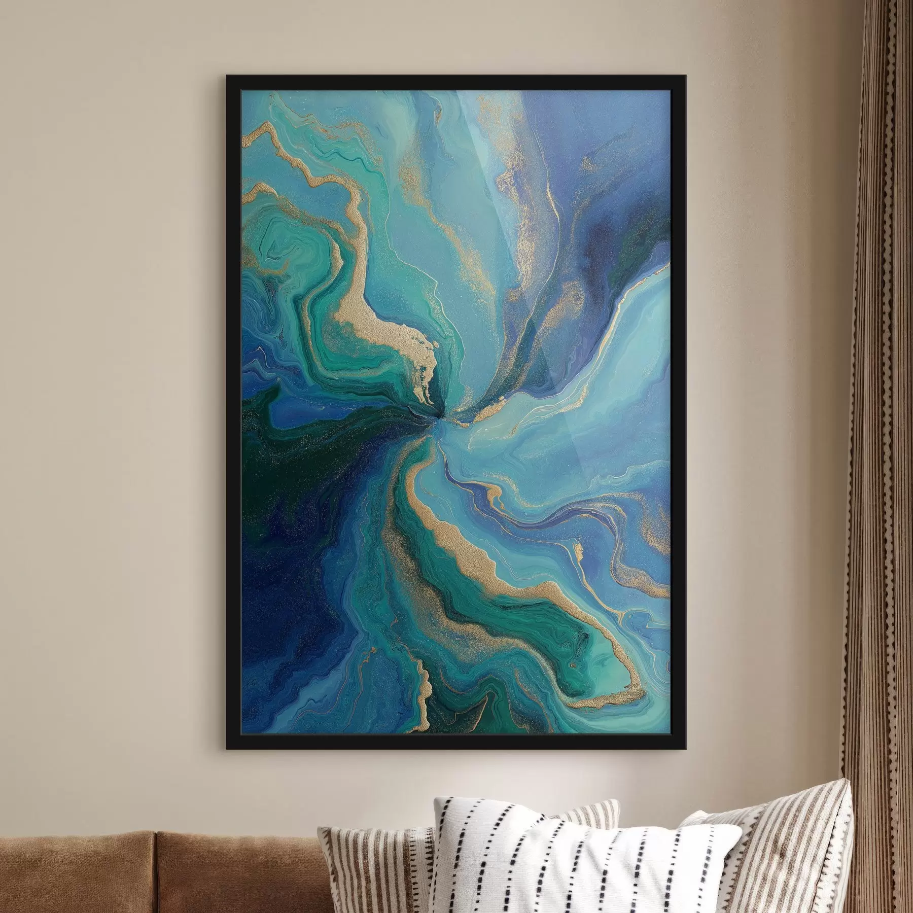 Fotobehang Stroom f46054