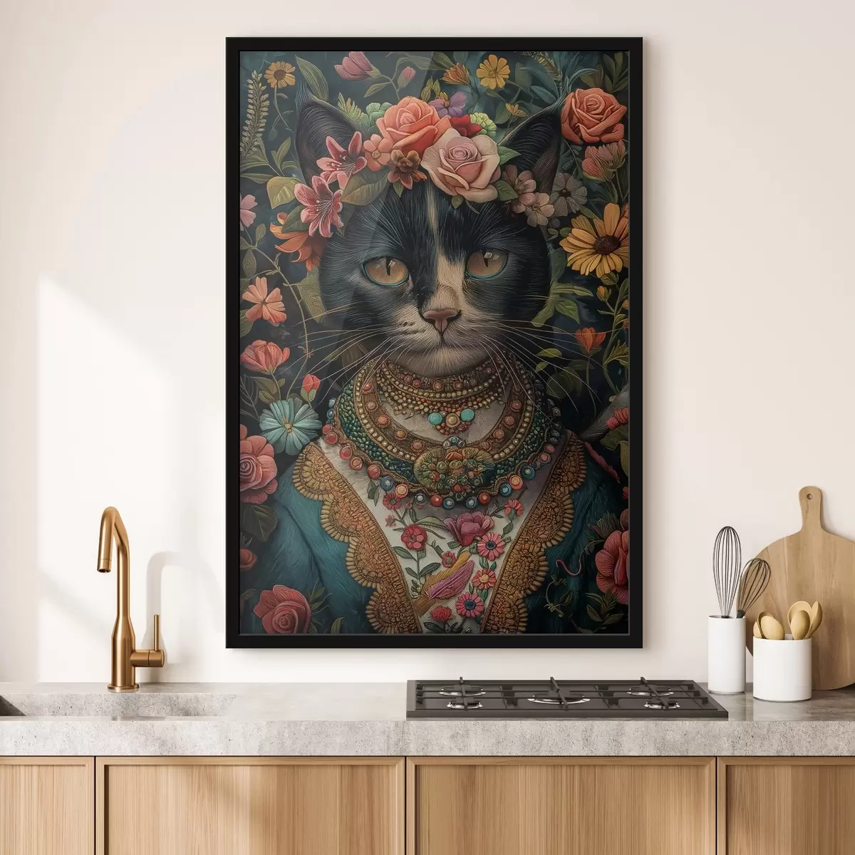 Affiche Portrait de chat f46056