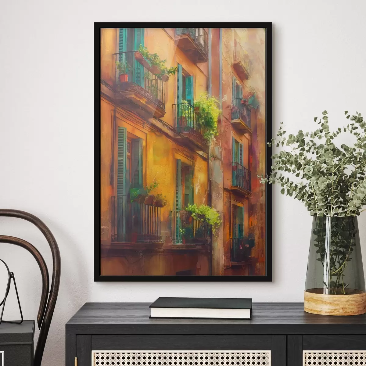 Poster Balkon f46057