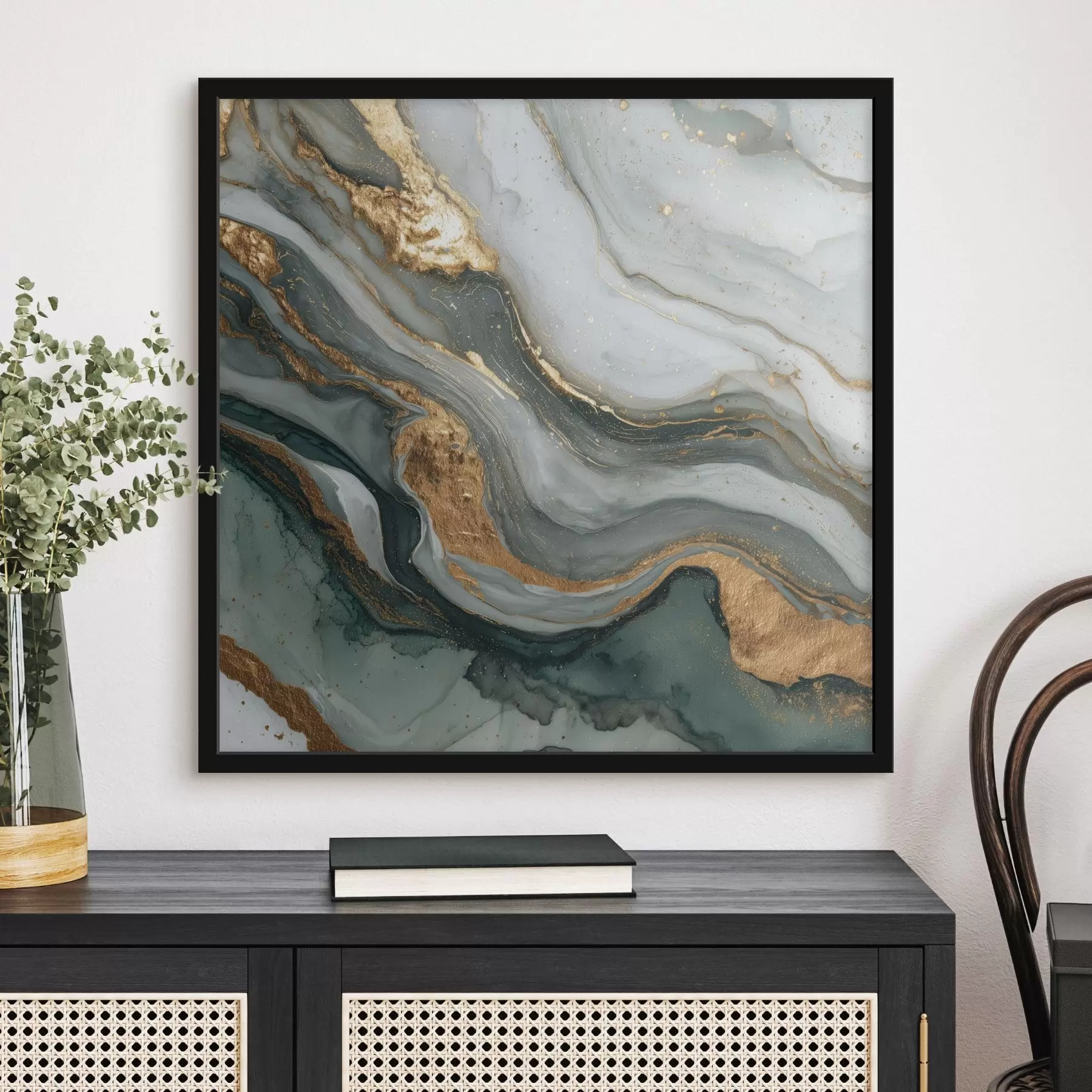 Fotobehang Abstractie in marmertextuurstijl f45857