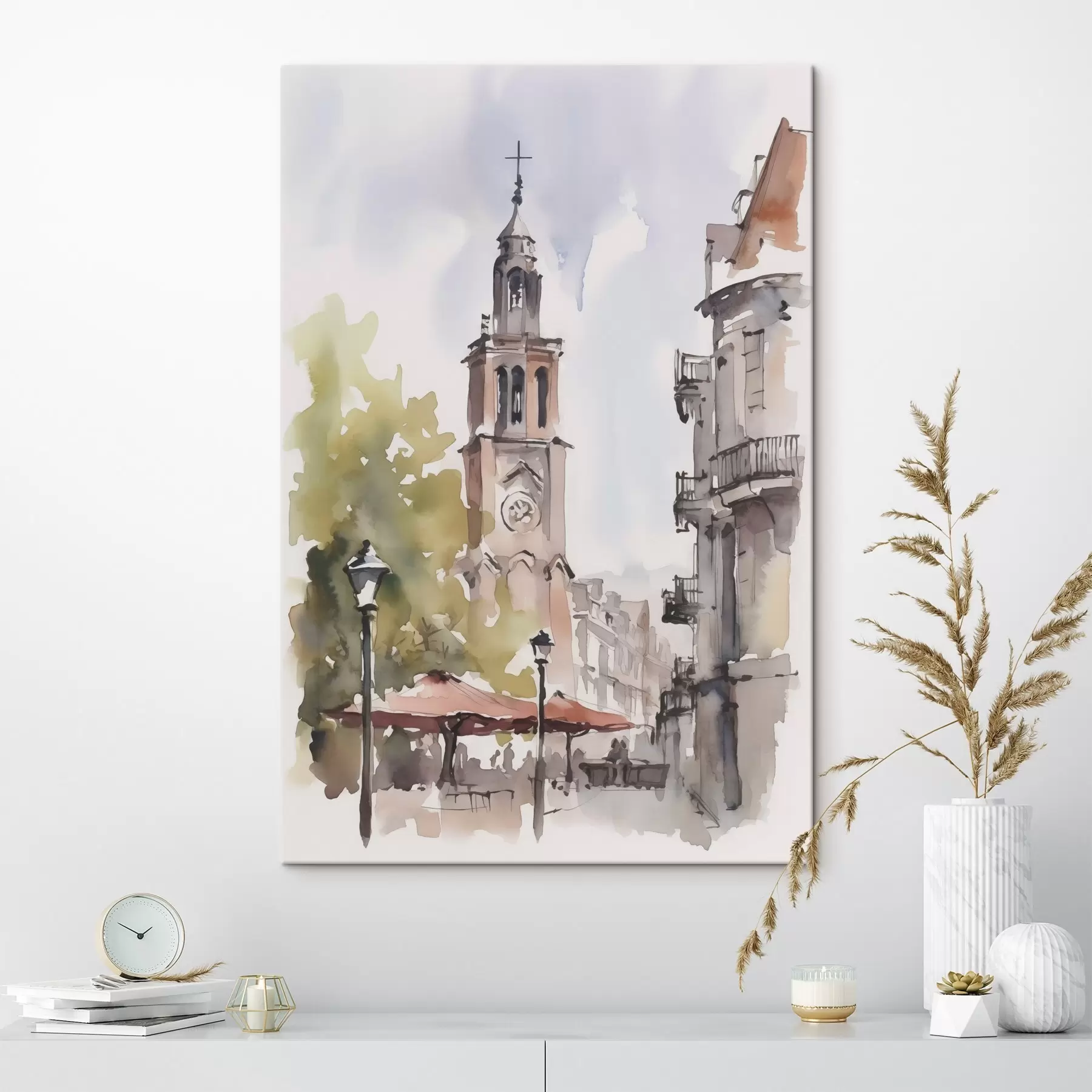  Schilderijen Stadsgezicht s46121