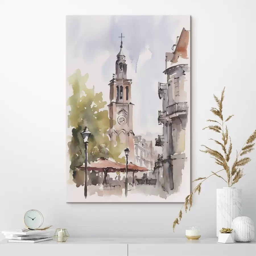  Peintures Paysage urbain s46121