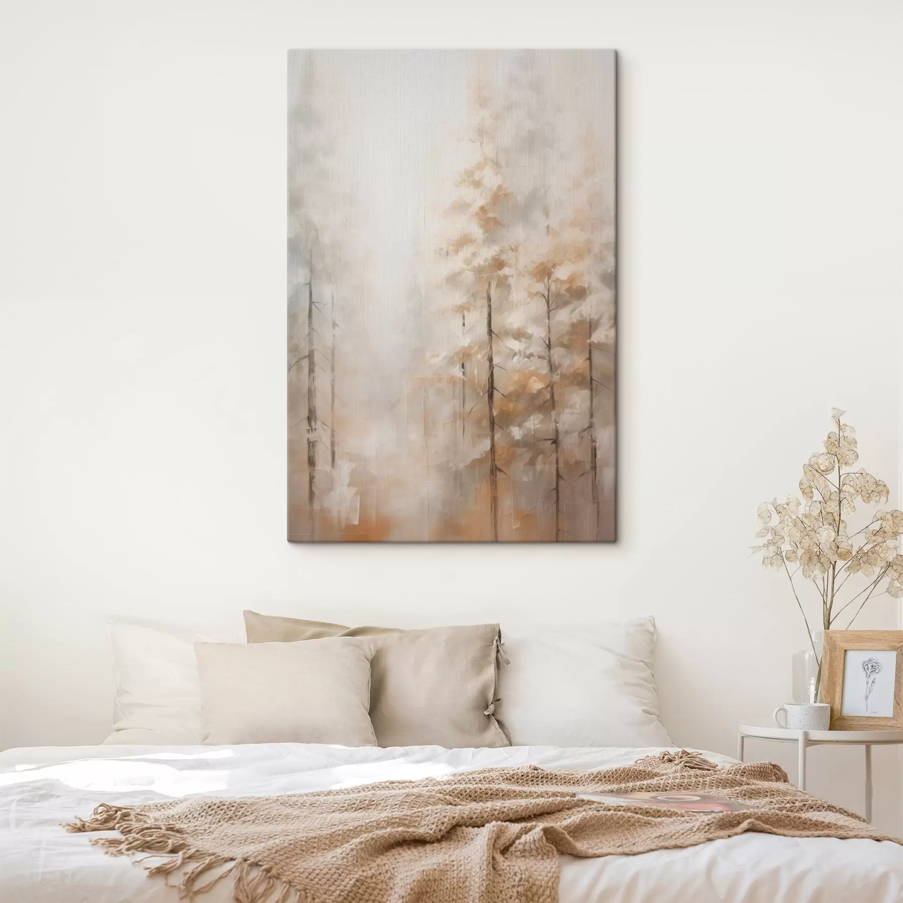  Schilderijen Bomen in het bos imitatie van schilderij s46123