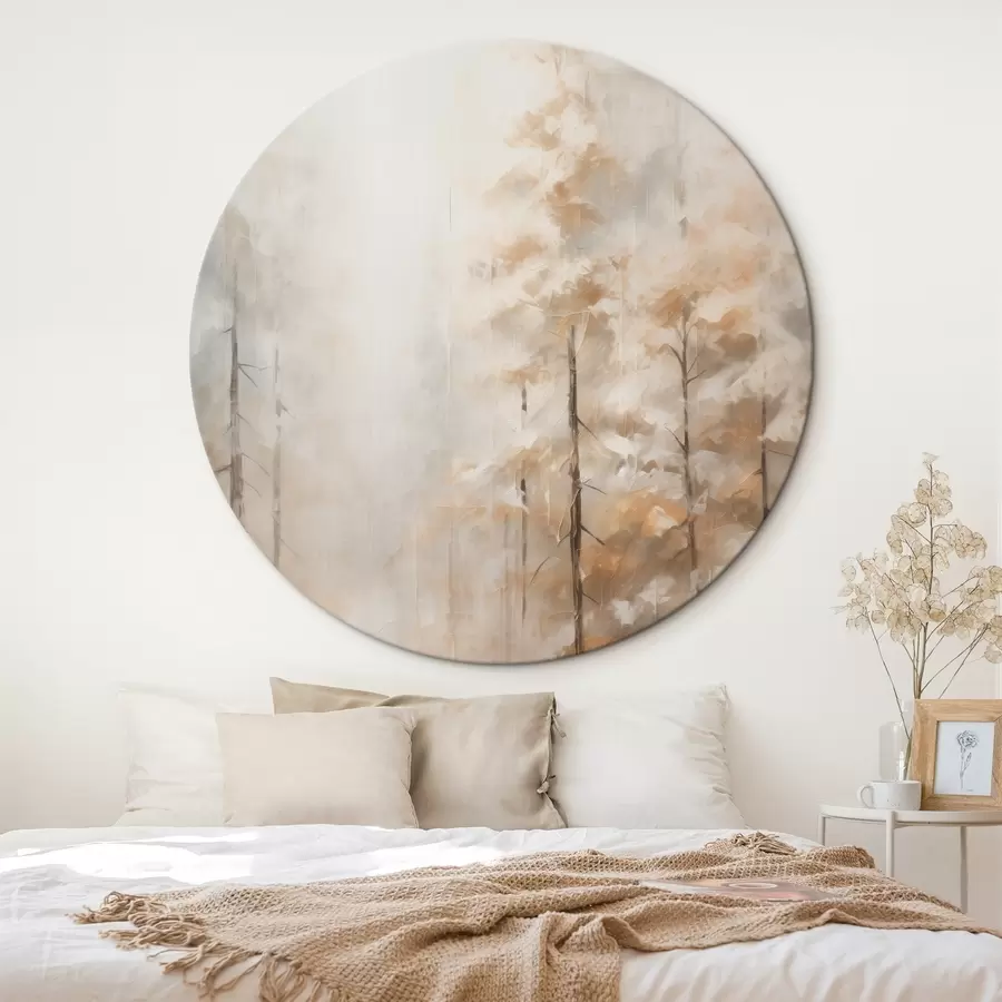  Schilderijen Bomen in het bos imitatie van schilderij r46123