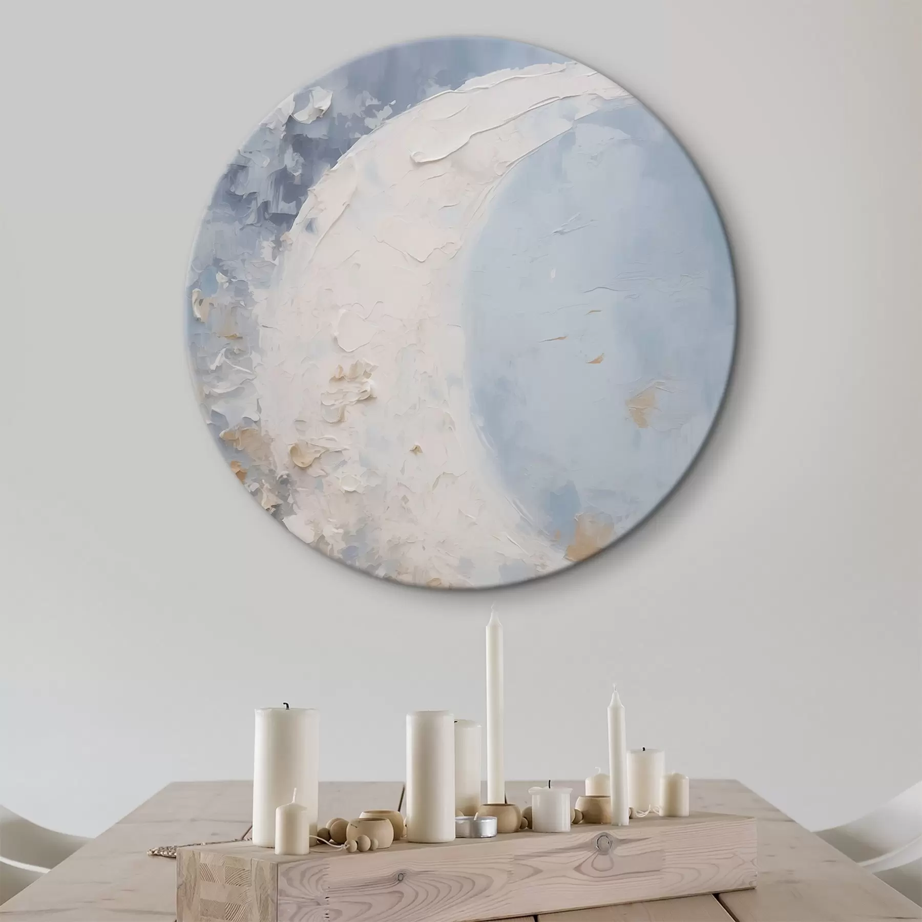  Schilderijen Nieuwe maan abstractie r46124