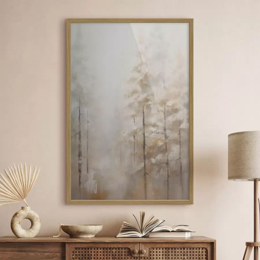 Fotobehang Bos en vlucht f46123