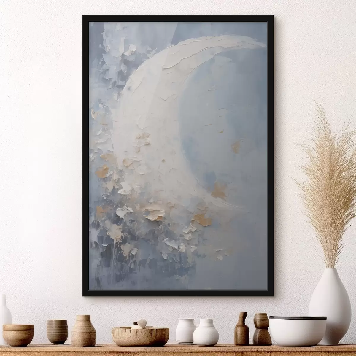 Affiche Abstraction de la nouvelle lune f46124