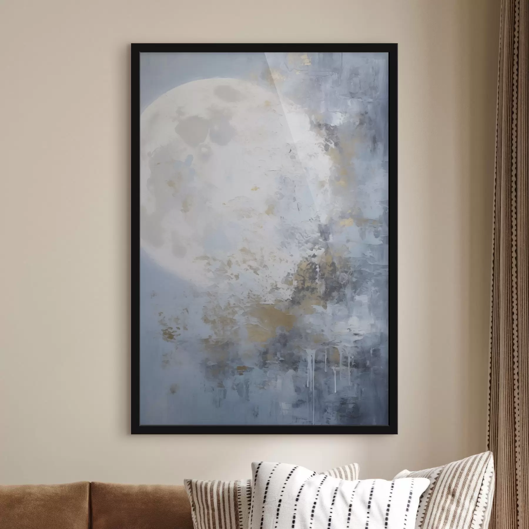 Fotobehang Maanabstractie f46125