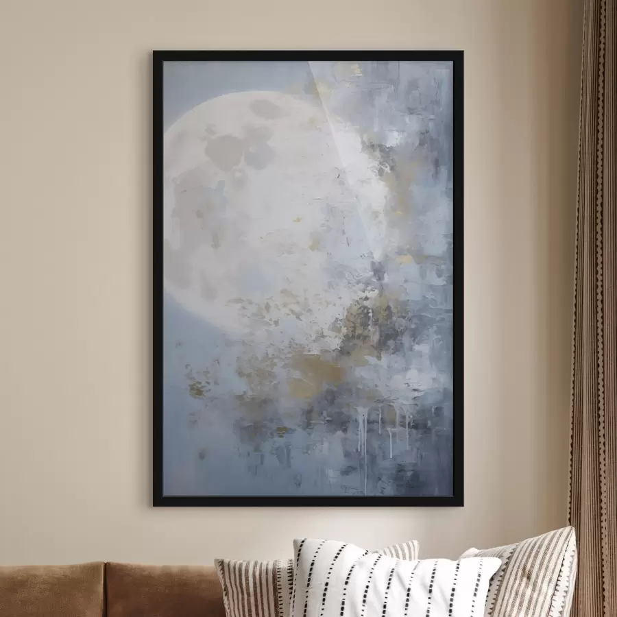 Fotobehang Maanabstractie f46125