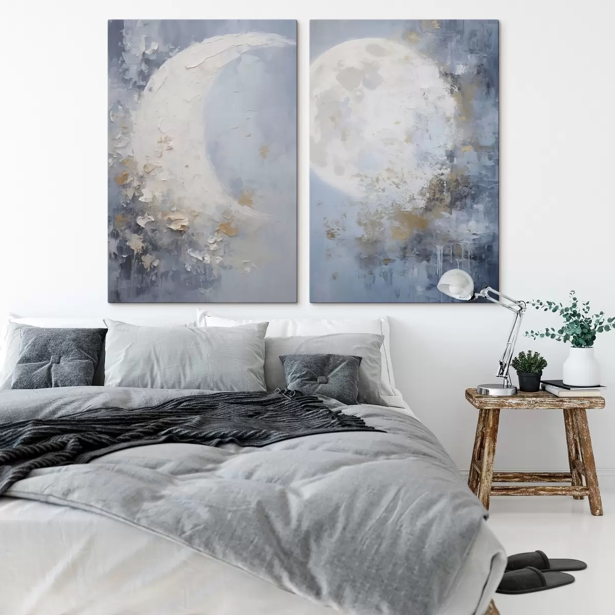  Schilderijen Maanabstractie m00834