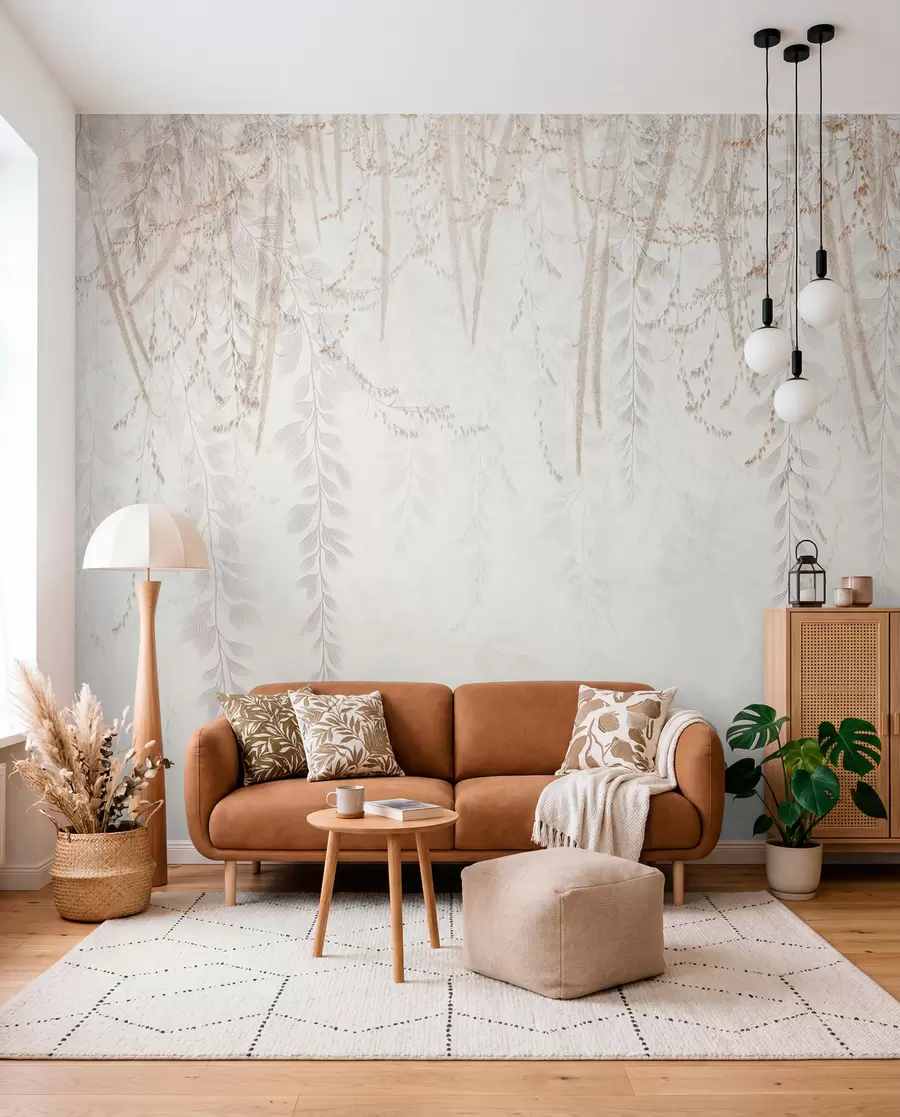 Papier peint photo Branches suspendues w09433