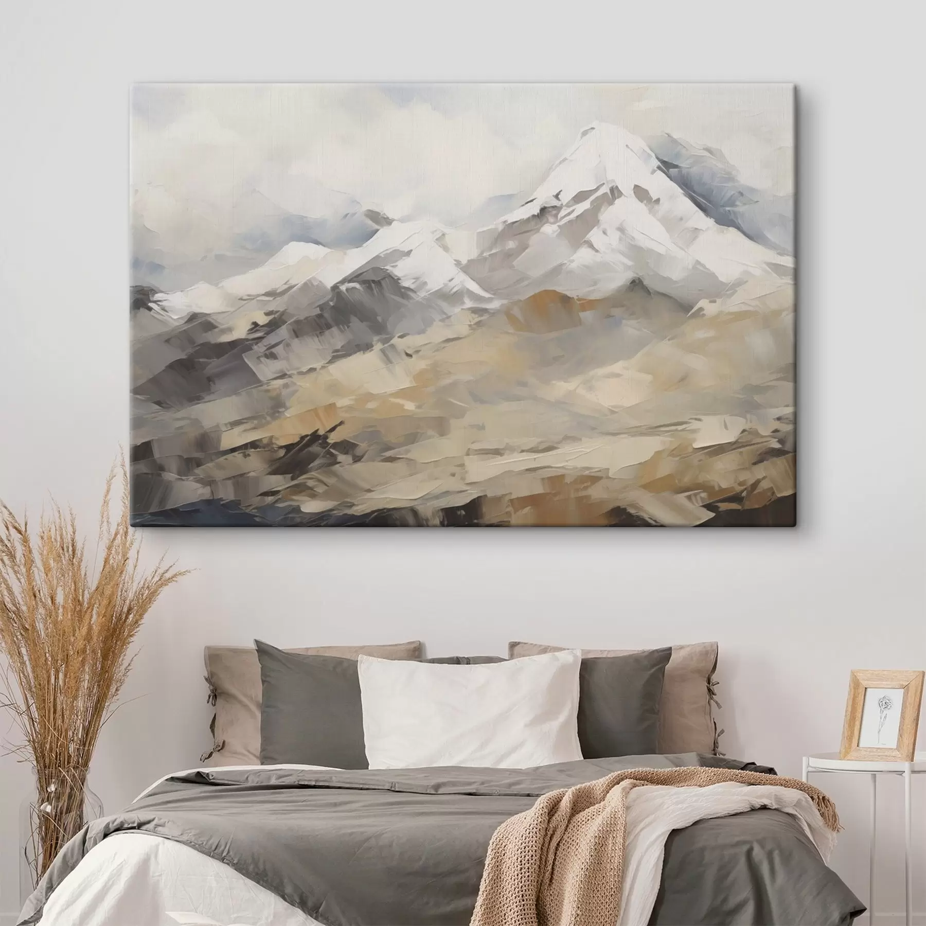  Peintures Peinture imitant la montagne s46193