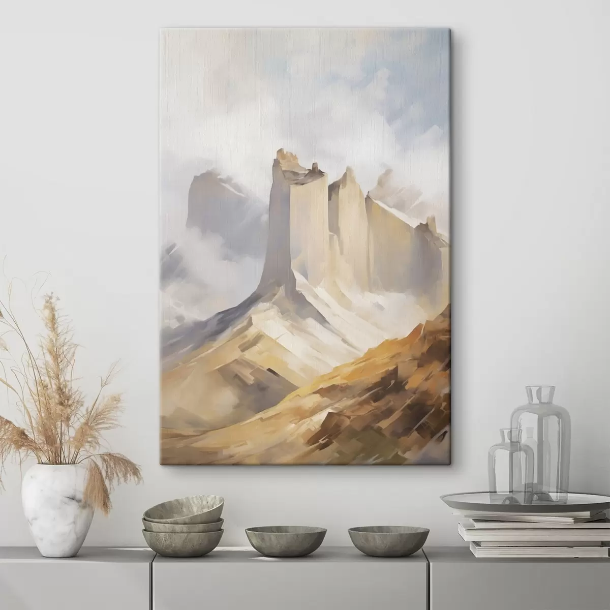  Peintures Montagnes Rocheuses s46195