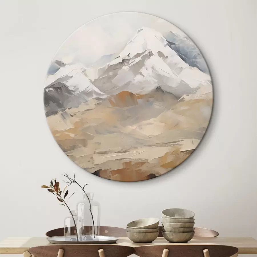  Schilderijen Bergimitatie schilderij r46193