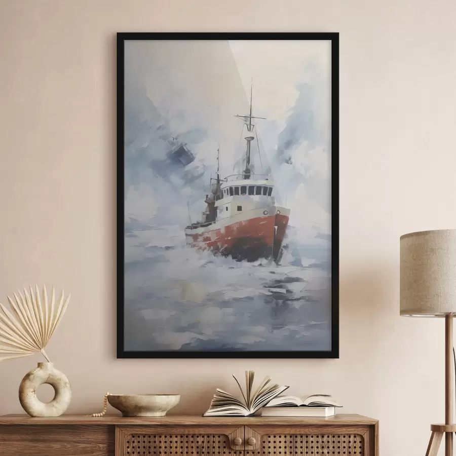 Fotobehang IJsbreker f46200