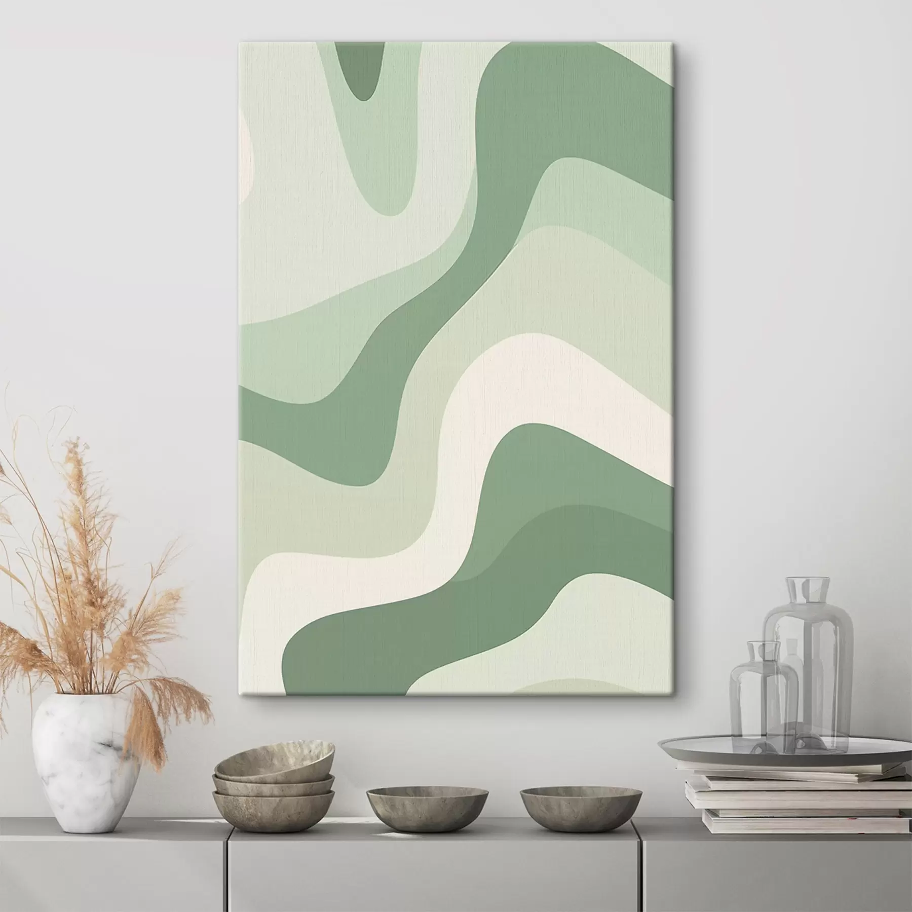  Peintures Vagues abstraites s46215