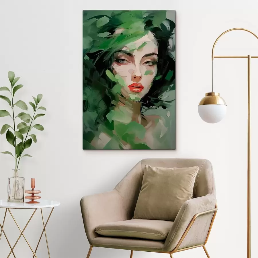  Schilderijen Abstract vrouwenportret s46224