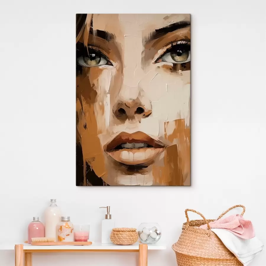  Schilderijen Abstract vrouwenportret s46228