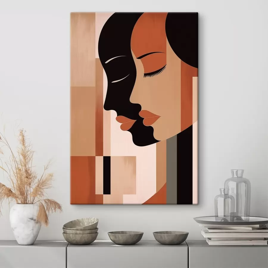  Peintures Visages abstraits s46241