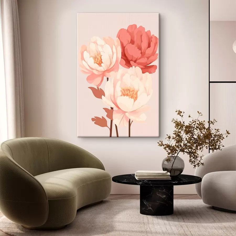  Peintures Pivoines s46252