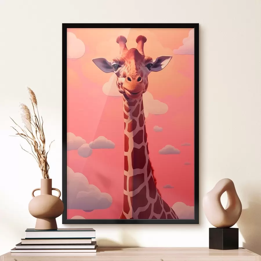 Papier peint photo Girafe f46221