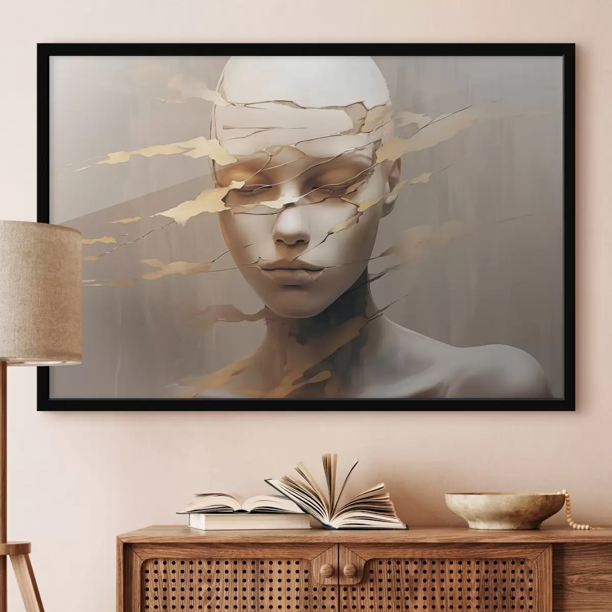 Affiche Visage défiguré f46225