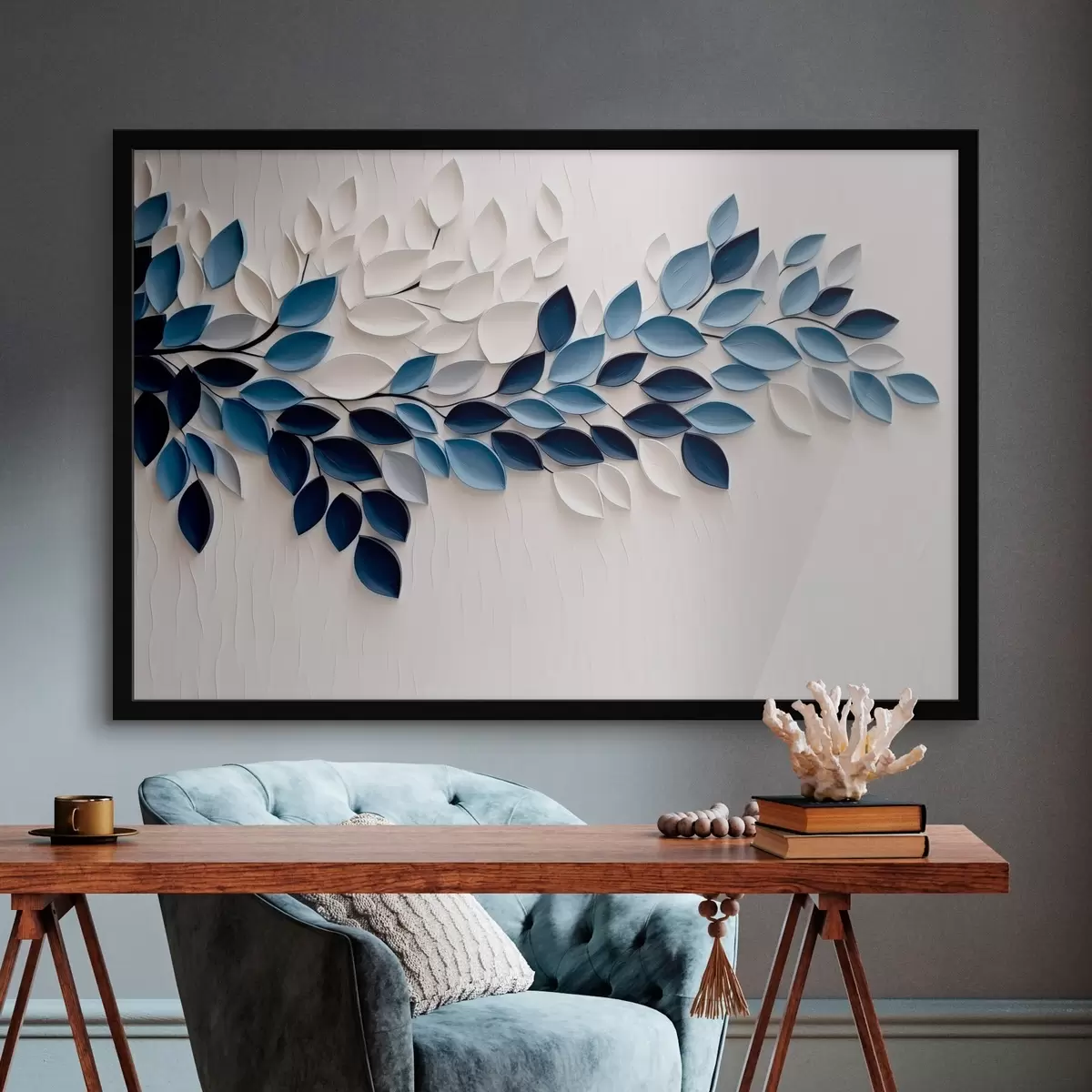 Poster Bladeren f46227