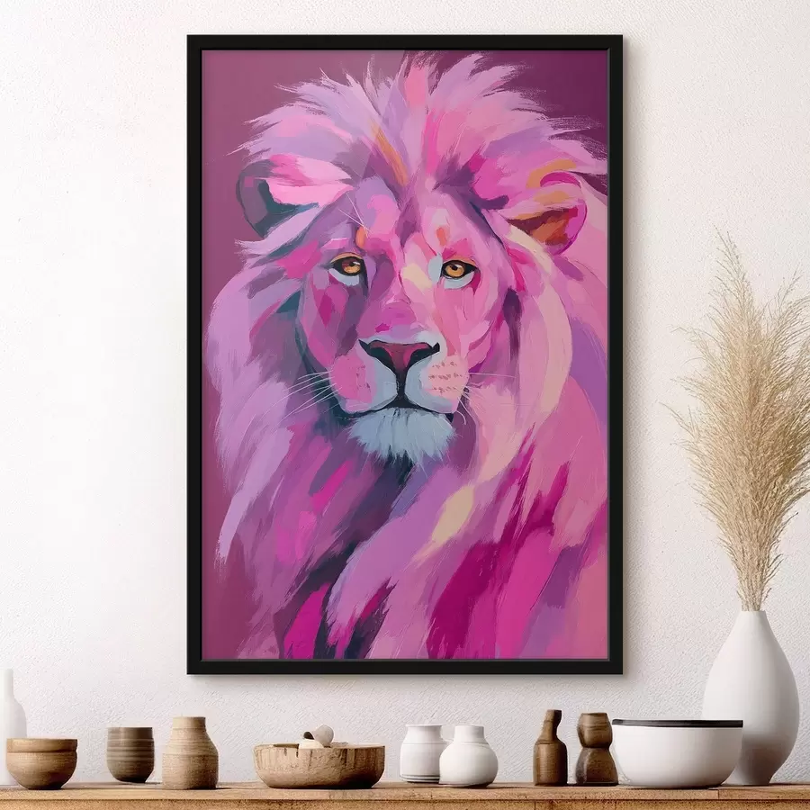 Papier peint photo Lion f46243