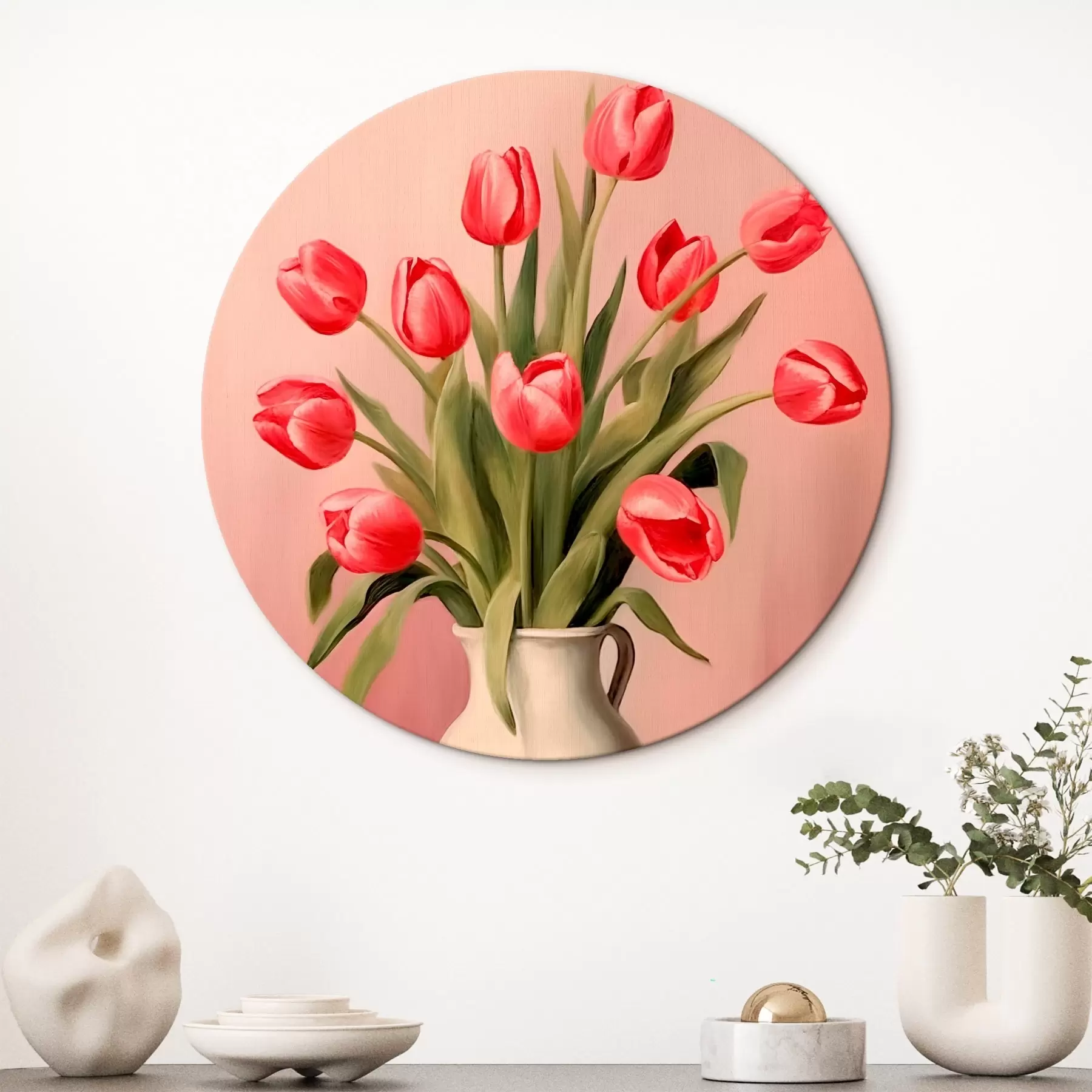  Peintures Tulipes dans un vase r46210
