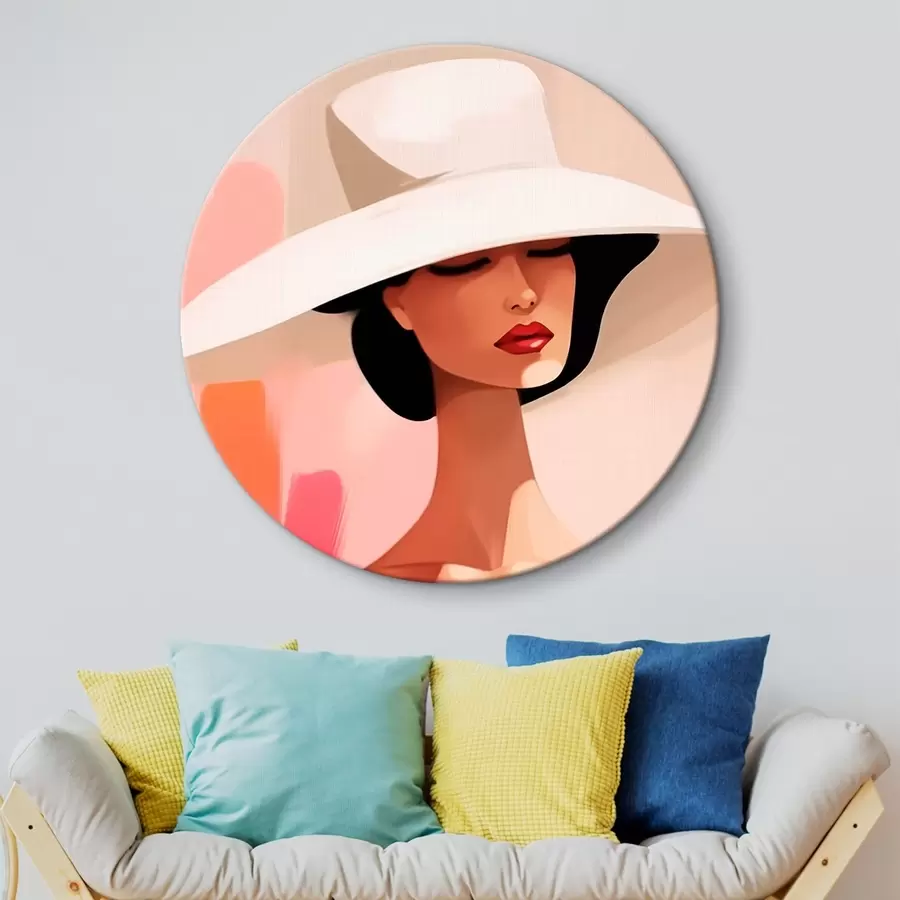  Peintures Femme au chapeau r46229