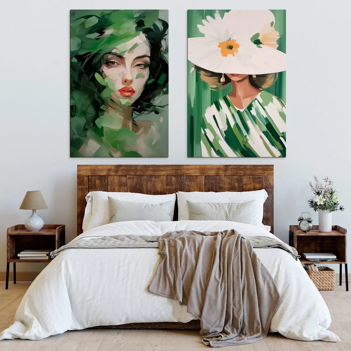  Peintures Portraits de femmes m00844