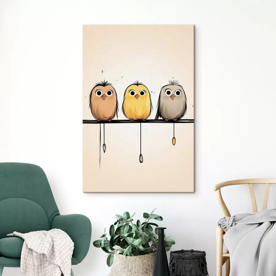  Schilderijen Schattige kuikens s46071