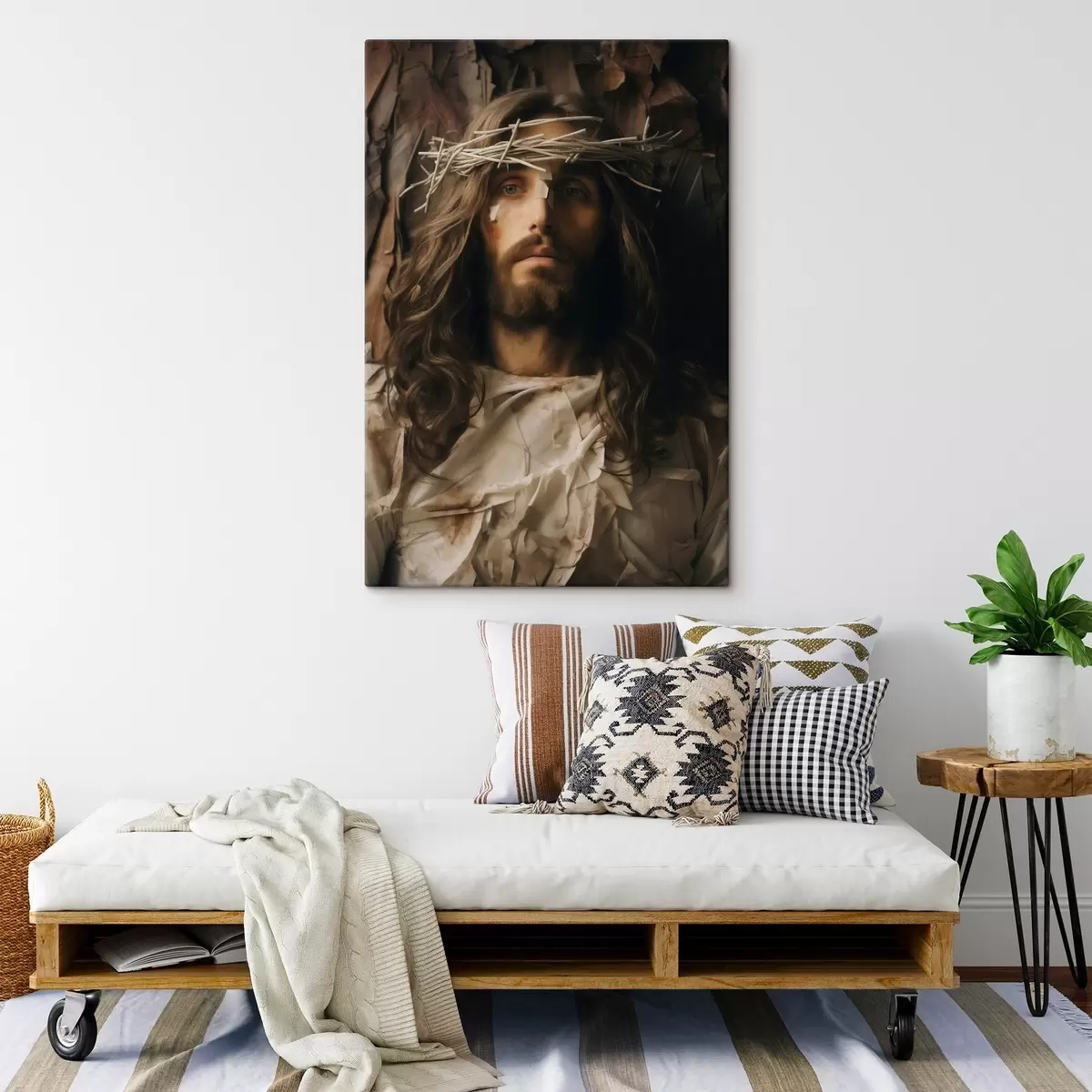  Peintures Portrait de Jésus s46078