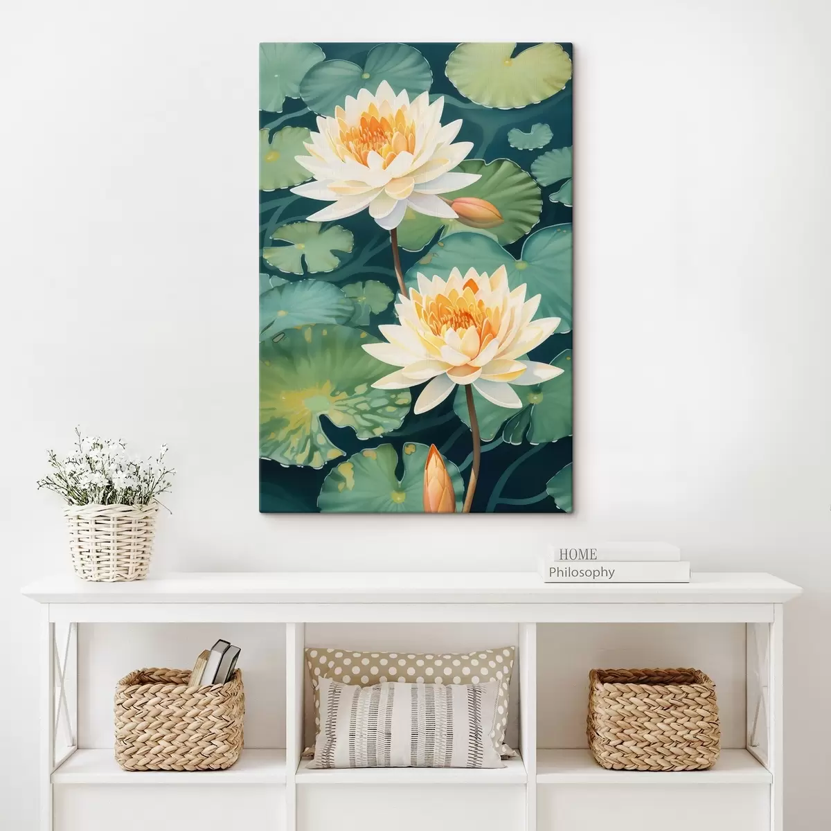  Schilderijen Grote lotus s46088