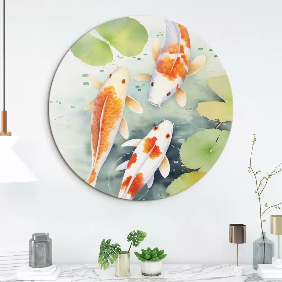  Peintures Trois poissons r46085