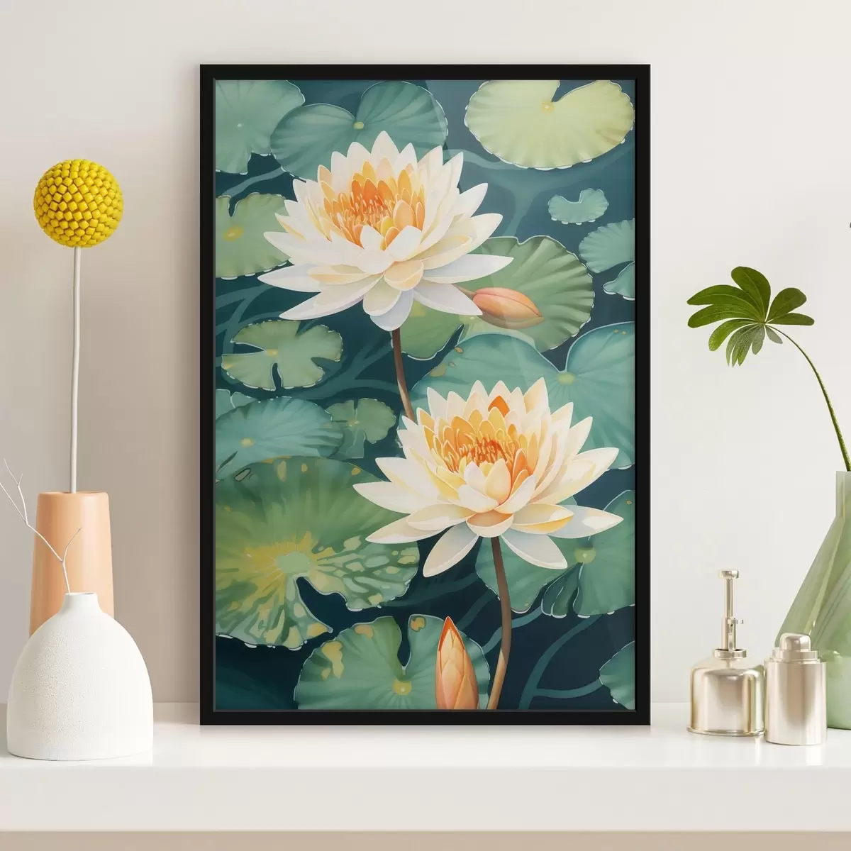 Poster Grote lotus f46088